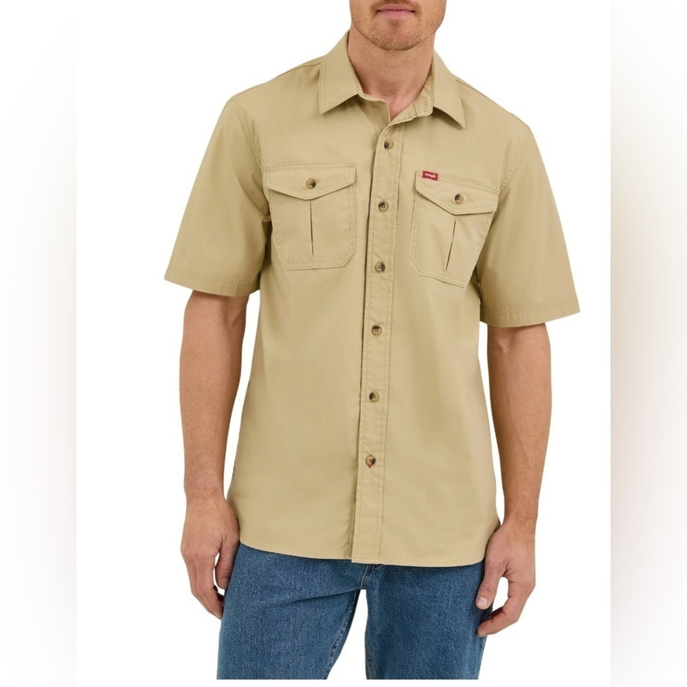 Wrangler Mens Short Sleeve Hero Twill Shirt